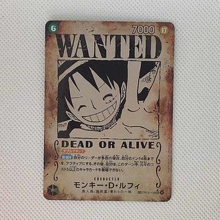 モンキー•D•ルフィ(手配書SP) シークレット　OP13-118 1枚