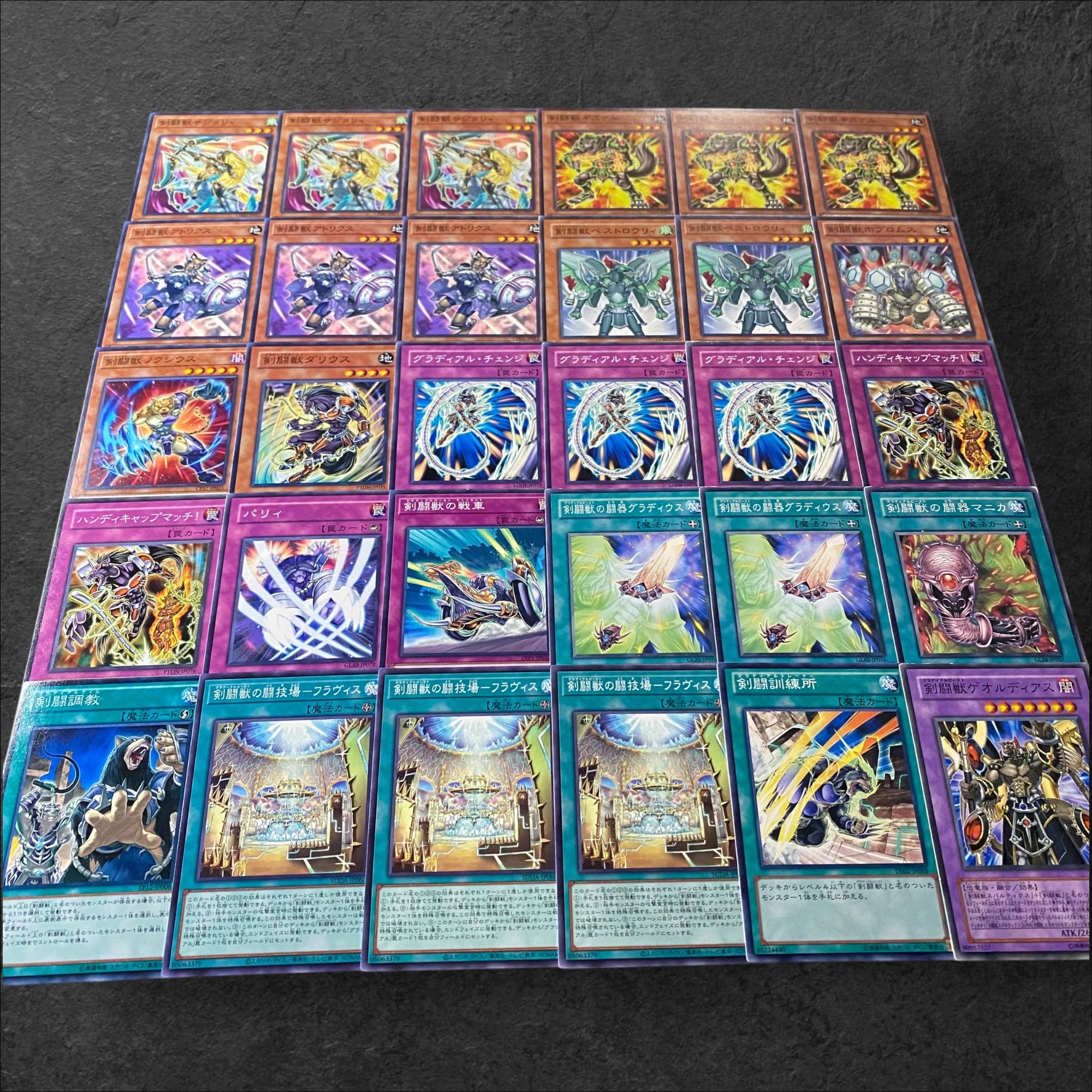 8024【遊戯王】剣闘獣〈デッキパーツ〉30枚セットの通販 8024【遊戯王】剣闘獣〈デッキパーツ〉30枚セットの通販