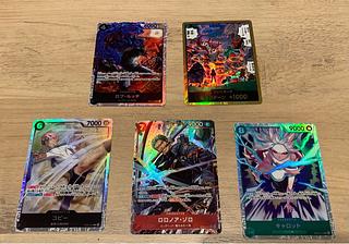 【美品】【新弾】【EGGHEAD CRISIS】ロロノアゾロ（パラレル）含む5点セット 5枚