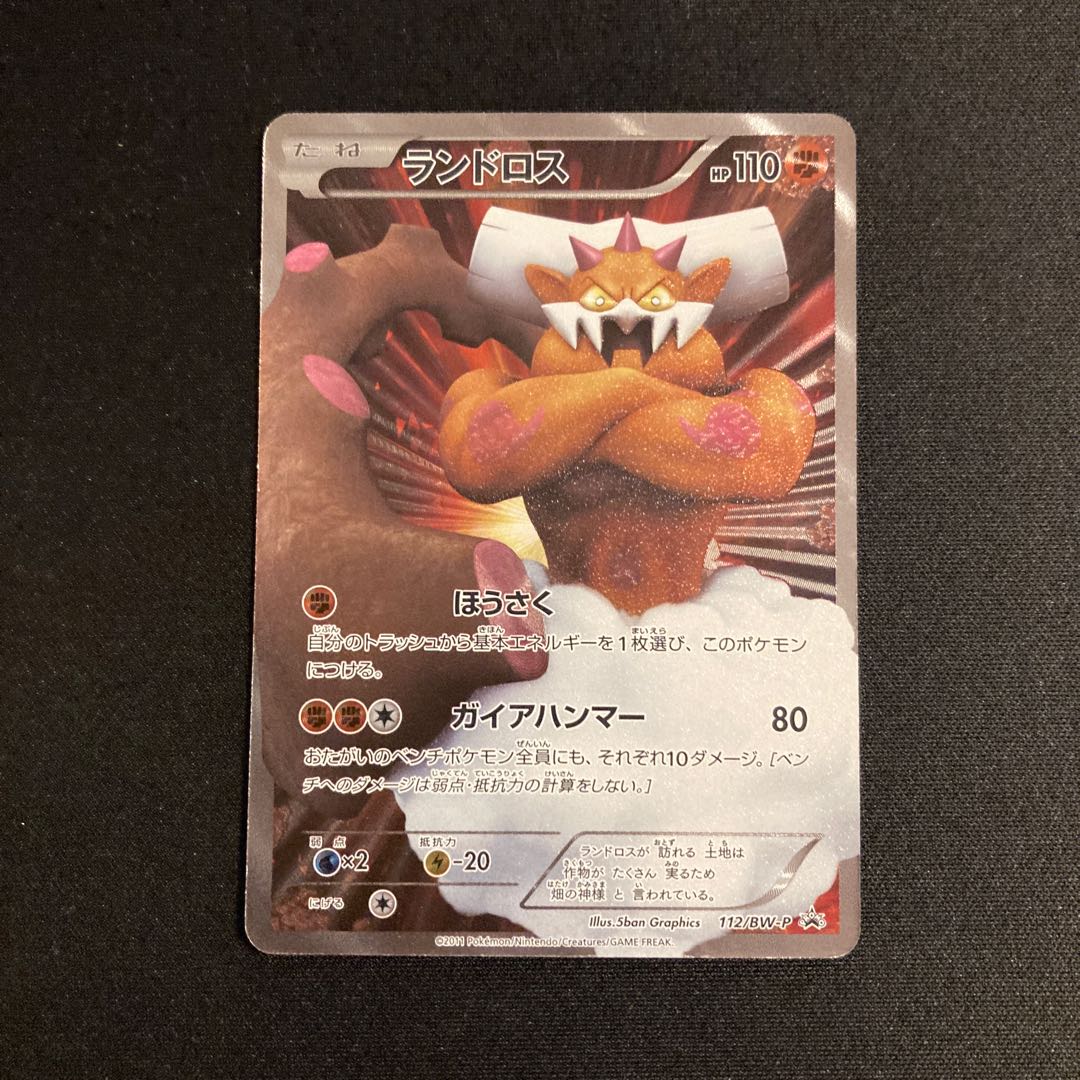 a266 ランドロス キラ プロモ ポケモン トレトレ