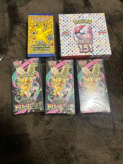 Special price for bulk sales! Enhanced Expansion Pack "Pokémon Card 151 (Ichigoichi)" Unopened box 5BOX