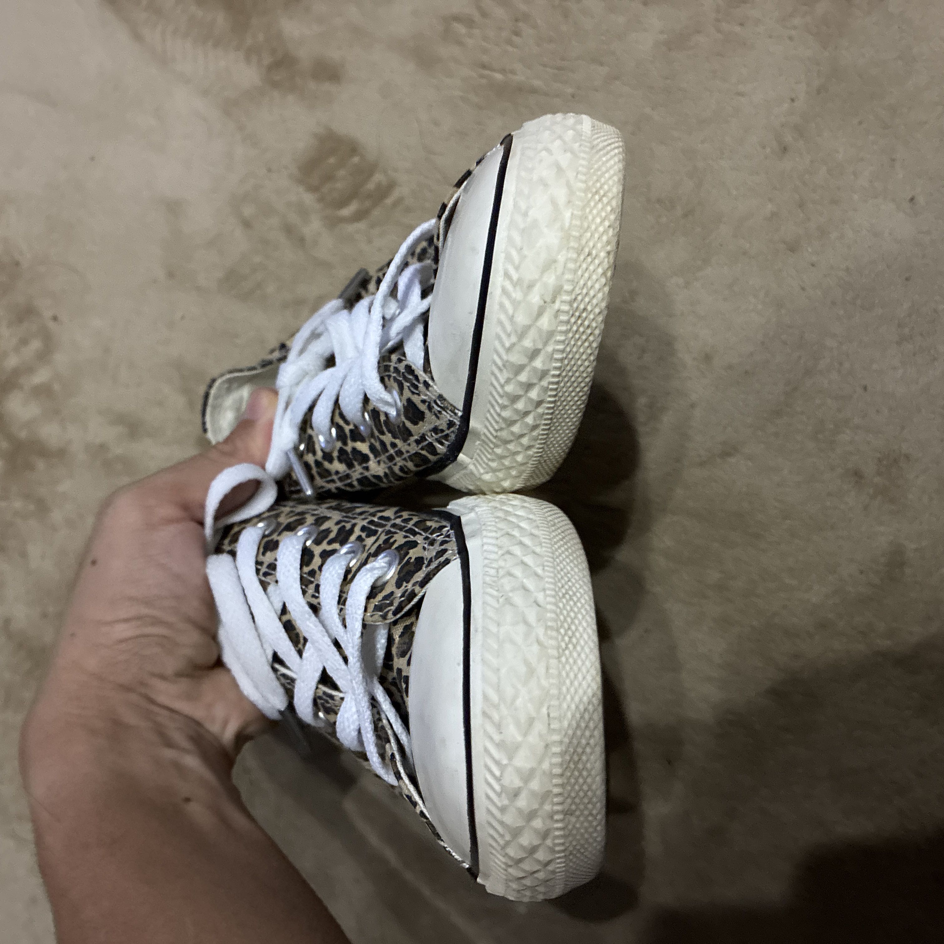 CONVERSE Sneakers, Leopard Print, Low-Top, 21.5 cm 22cm