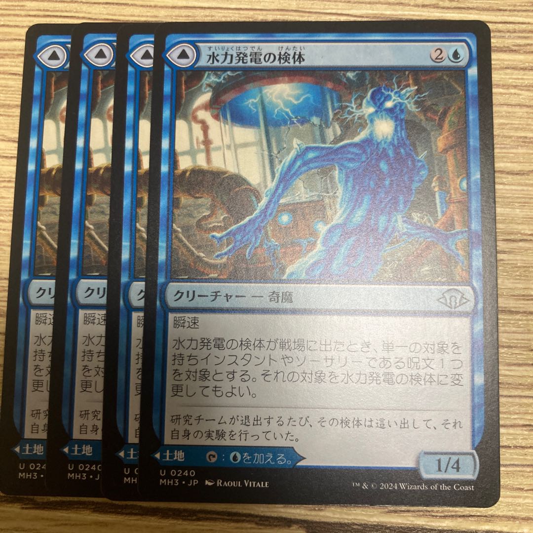 Hydroelectric Specimen/Hydroelectric Laboratory 4 pieces*. 4枚