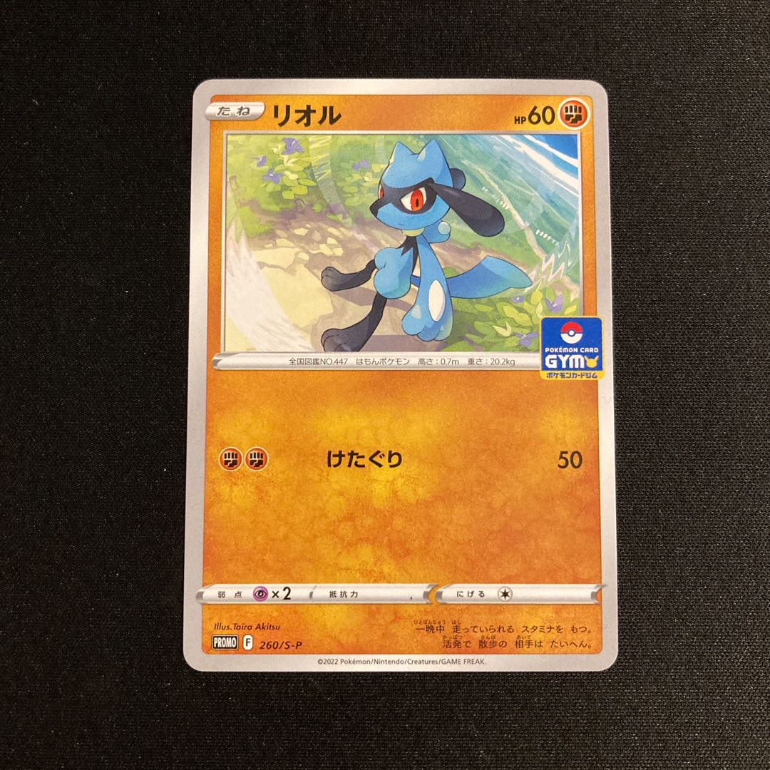 h346 Riolu Promo Pokemon Trekkie