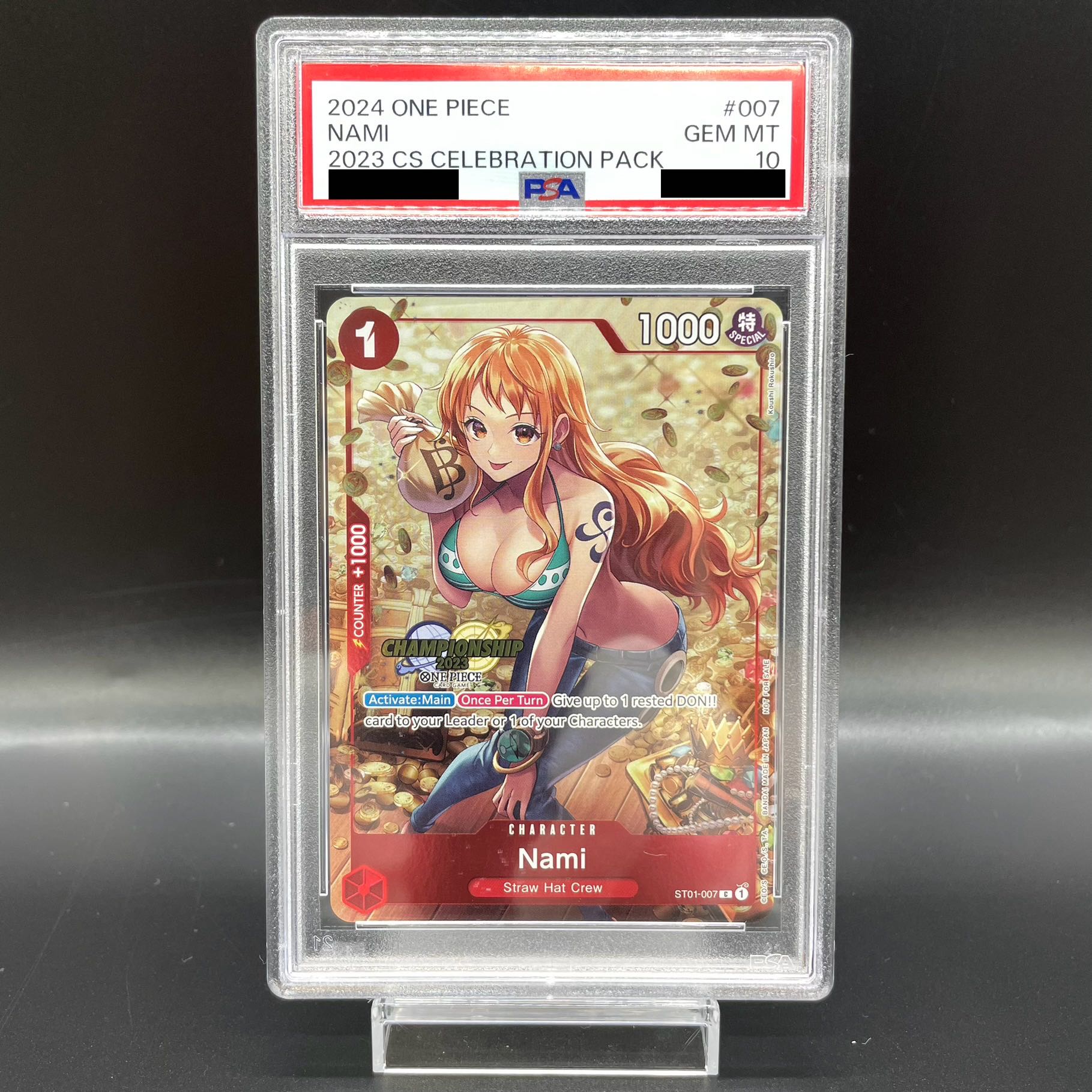 [PSA10] NAMI C Parallel Championship 2023 English PROMO ST01-007