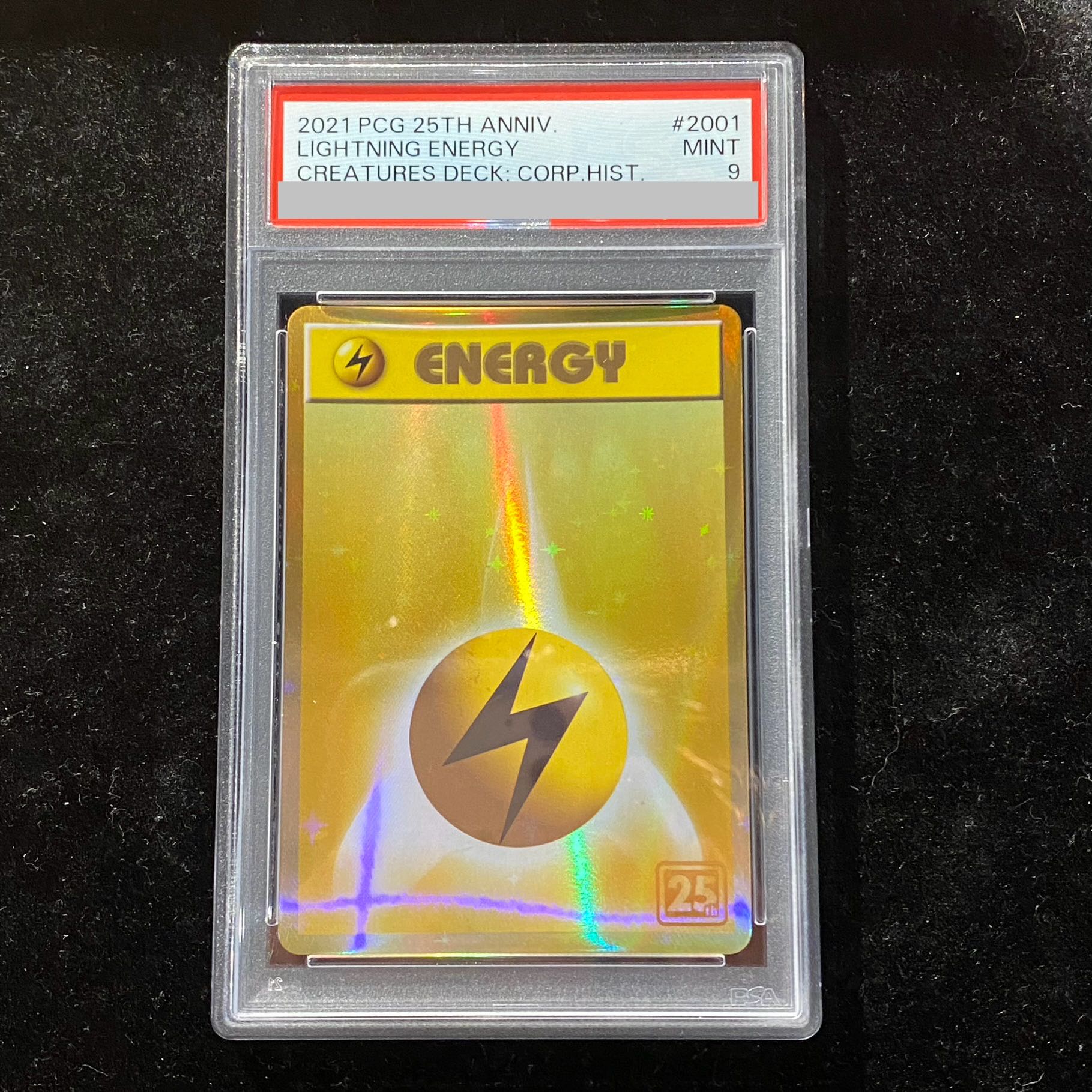 [PSA9] Basic LightningEnergy (Creatures 25th Anniversary) PROMO XY-P