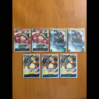One Piece Card Game: Monkey D. Luffy, Loki, Usopp—7-Card Set 7枚