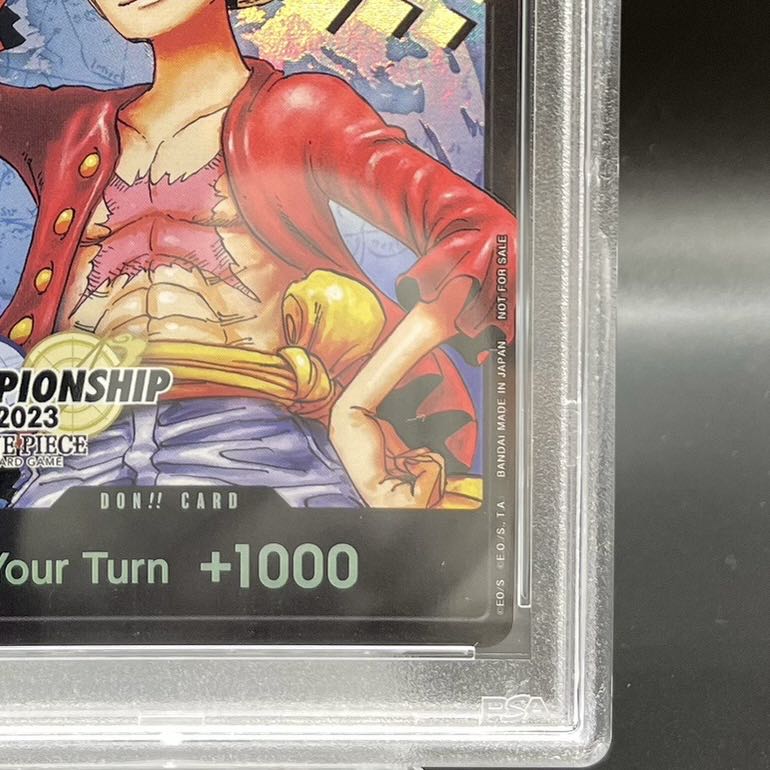 【PSA10】ドンカード (モンキー・D・ルフィ) 英語版 チャンピオンシップ2023・CS2023 ワールドファイナル PROMO OP04-092