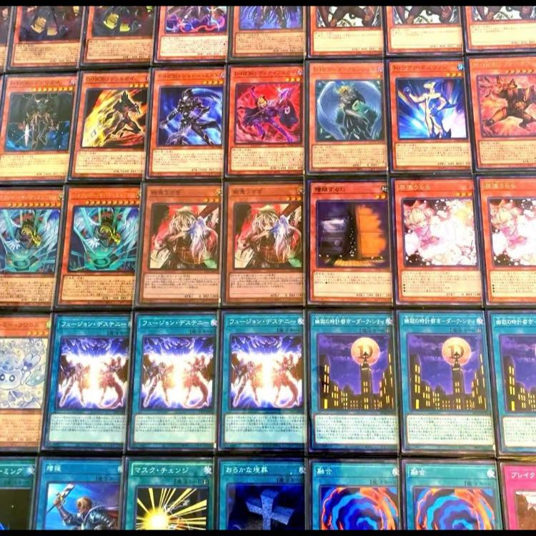 遊戯王【新規入り大会構築！！三重スリーブ！！】Ｄ－ＨＥＲＯデッキ４０枚　ＥＸ&サイド１５枚　付属 1枚