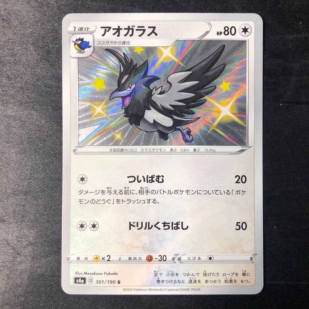 アオガラス S 301/190 1枚