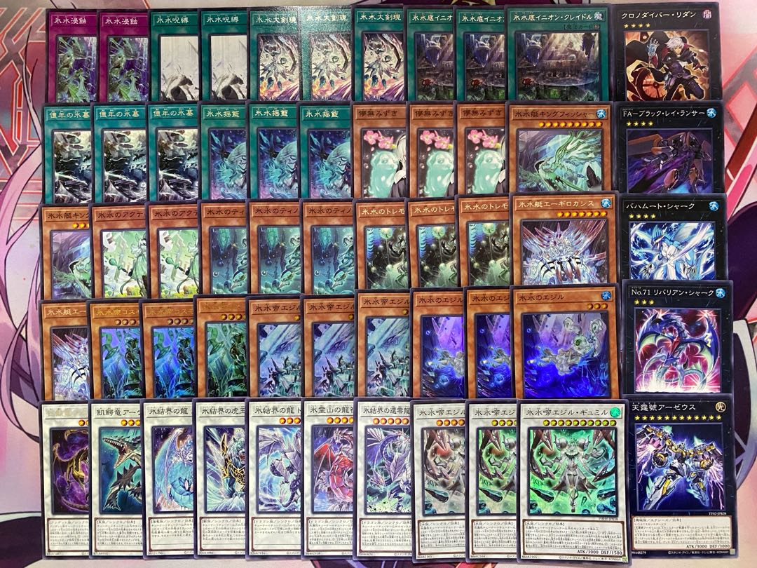 【24時間以内発送】遊戯王　氷水（ヒスイ）本格構築済みデッキ