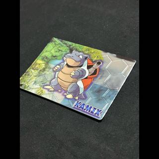ポケモン 明治 ゲットカード スーパーコレクション カメックス キラカード ホログラム 当時物 レトロ 希少 1枚
