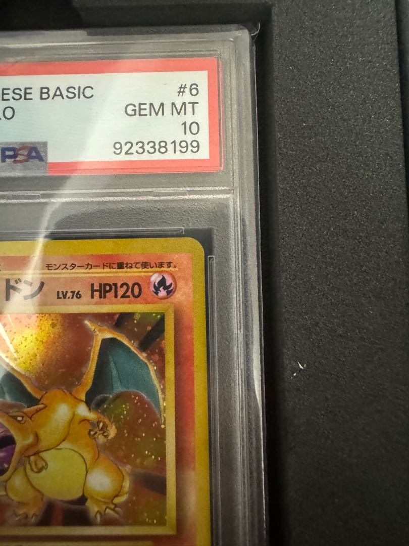 Kaen Charizard old back psa10