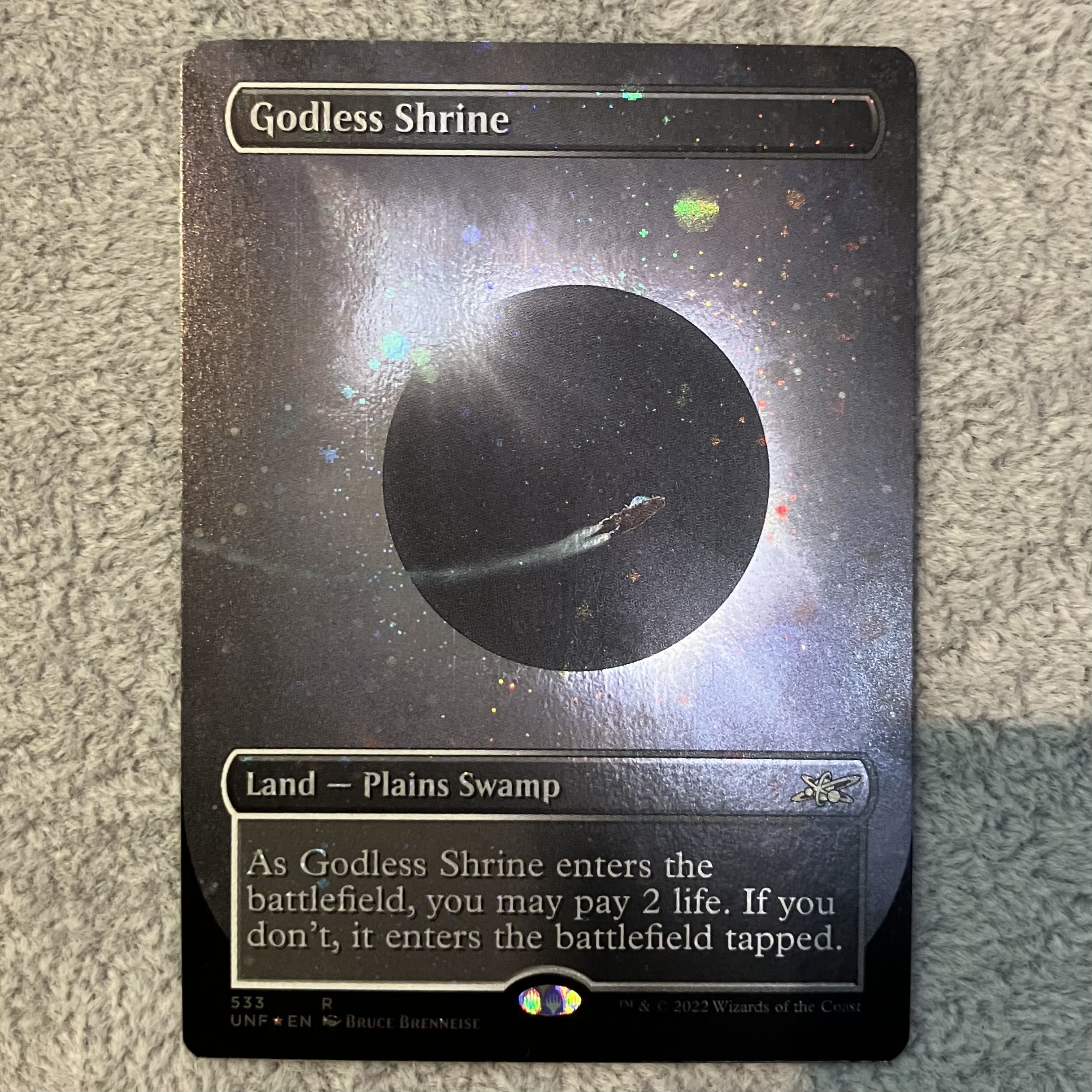 <EN> 《Godless Shrine/Godless Shrine》 (Galaxy Foil) [UNF] 1枚