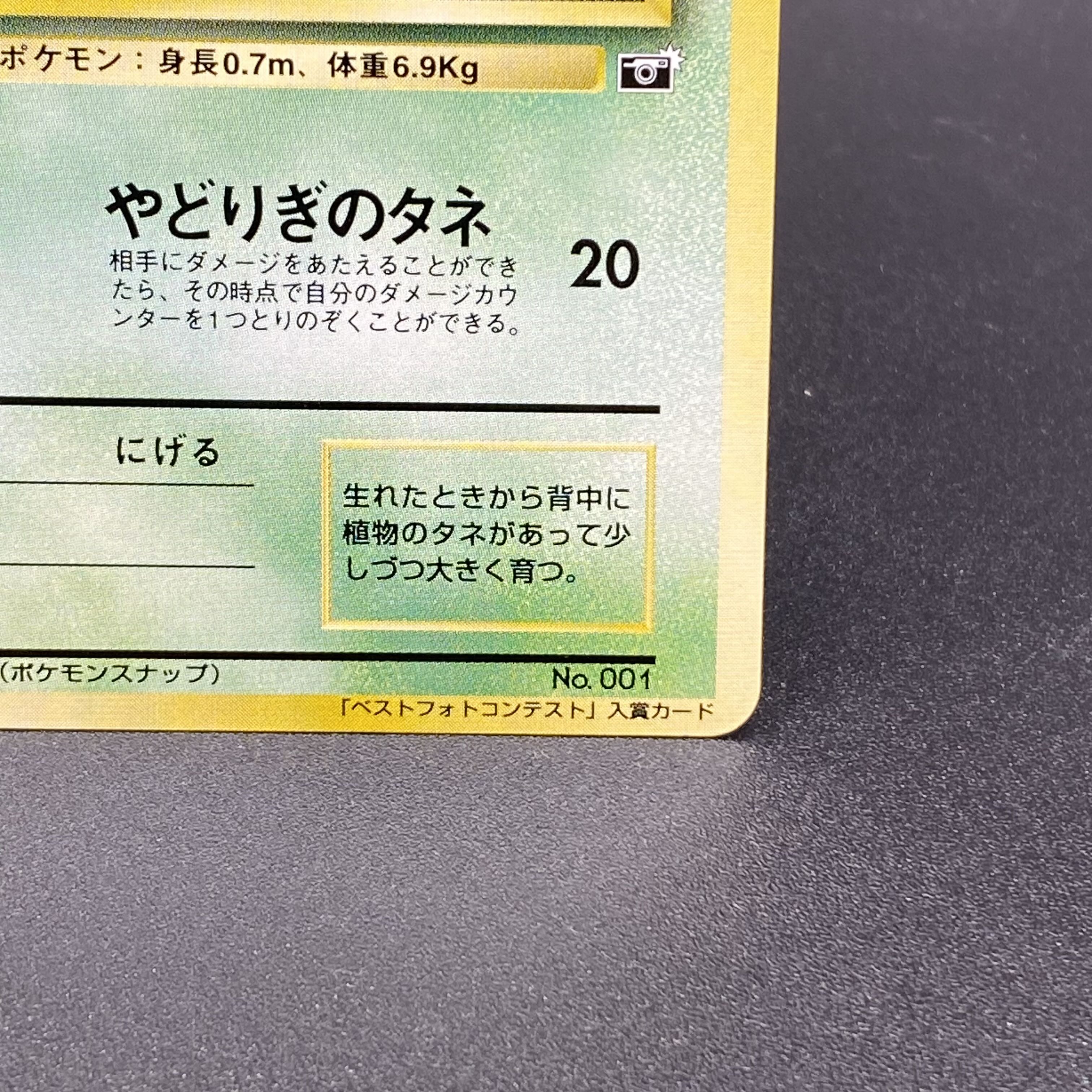 フシギダネ ポケモンスナップ 旧裏 PROMO