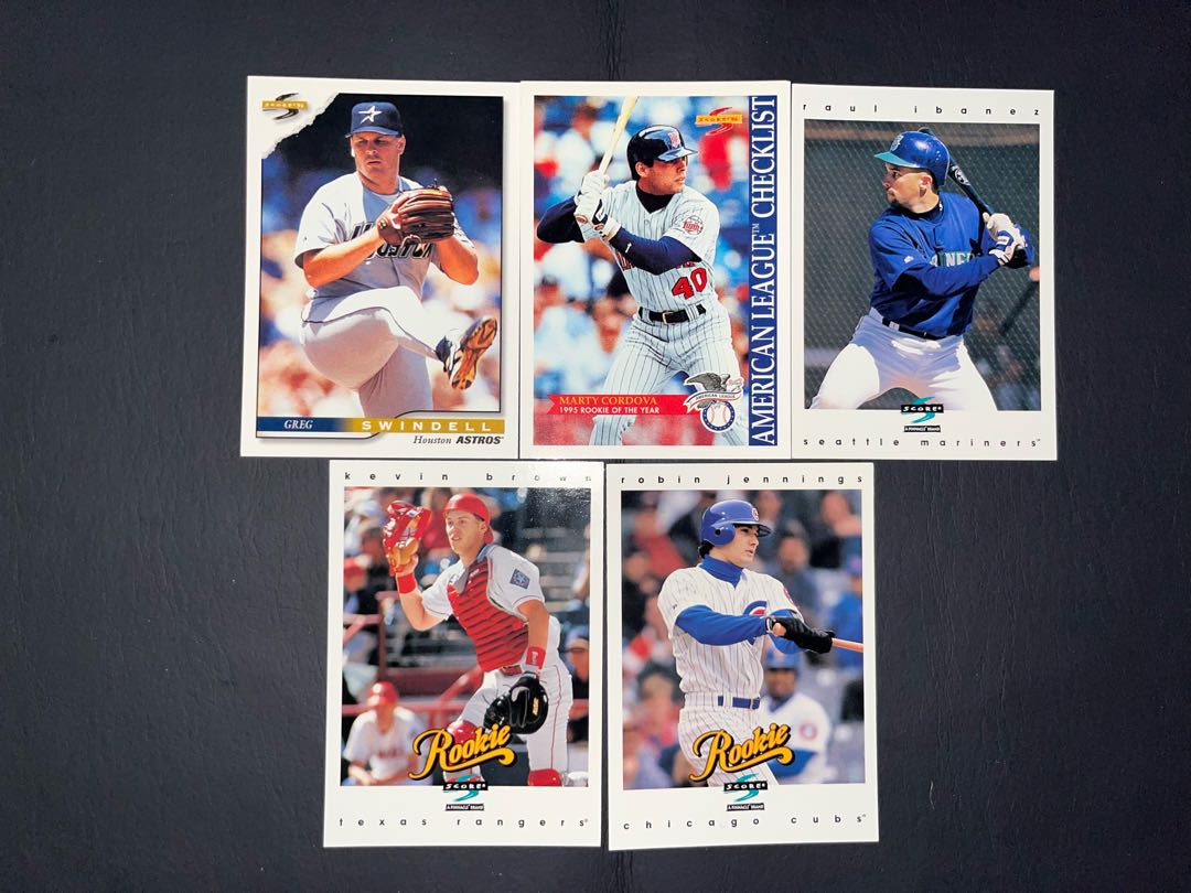 Condition: B. 53 professional baseball cards, sold in bulk. 1枚