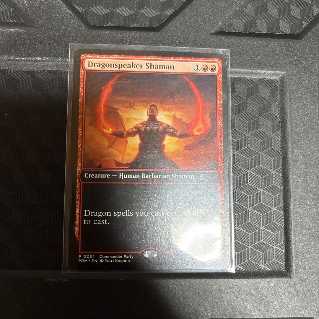 ドラゴン語りのシャーマン　プロモ　英語版 1枚