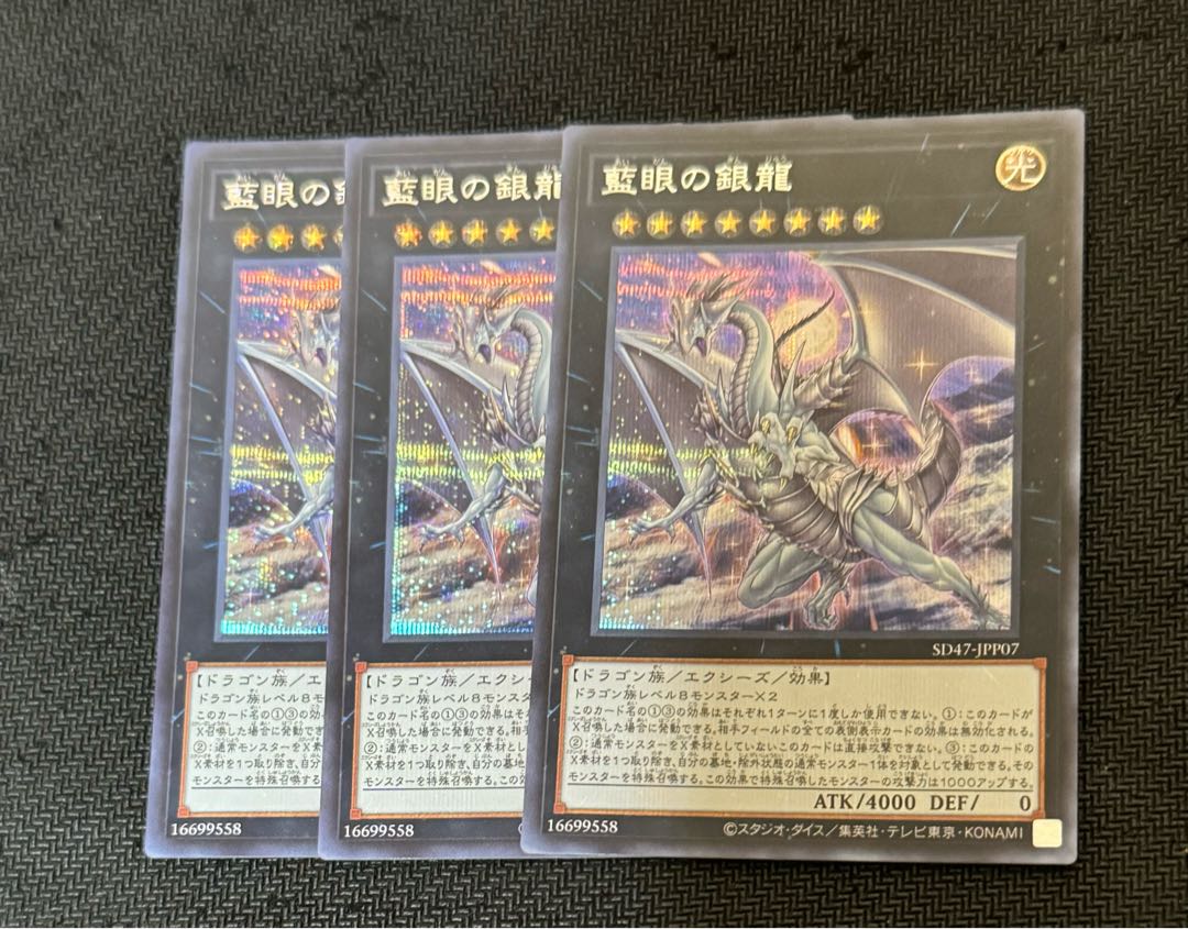 3 secret indigo-eyed silver dragons