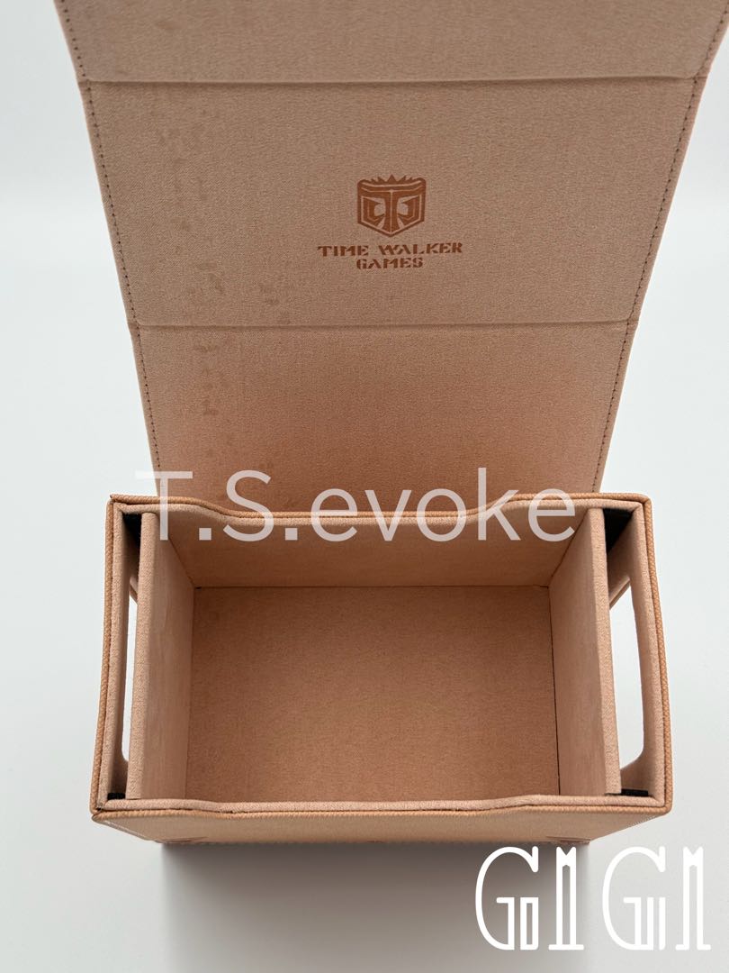 Trekkie deck case (storage box, deck holder) for G1G1 collectors, brown