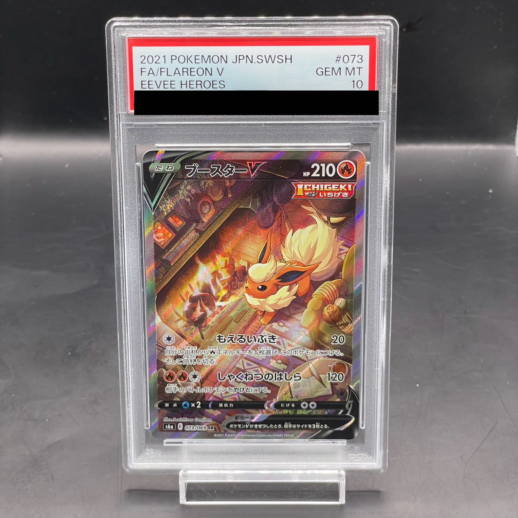 【PSA10】ブースターV SR 073/069 1枚