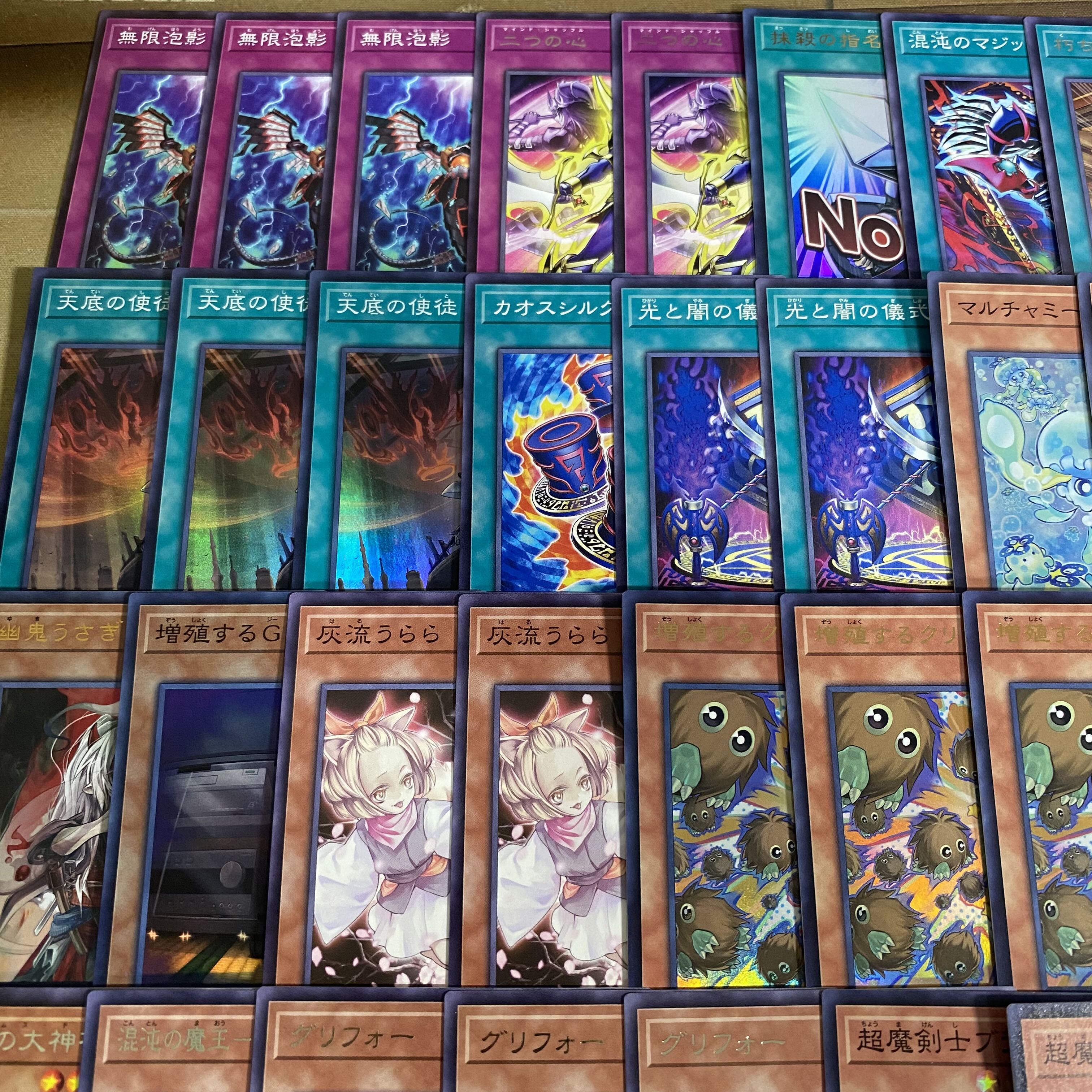 光と闇の儀式 デッキ【以下検索 遊戯王 本格構築 まとめ売り 初期 2期 レリーフ 灰流うらら ブラックカオス カオスソルジャー】 1枚