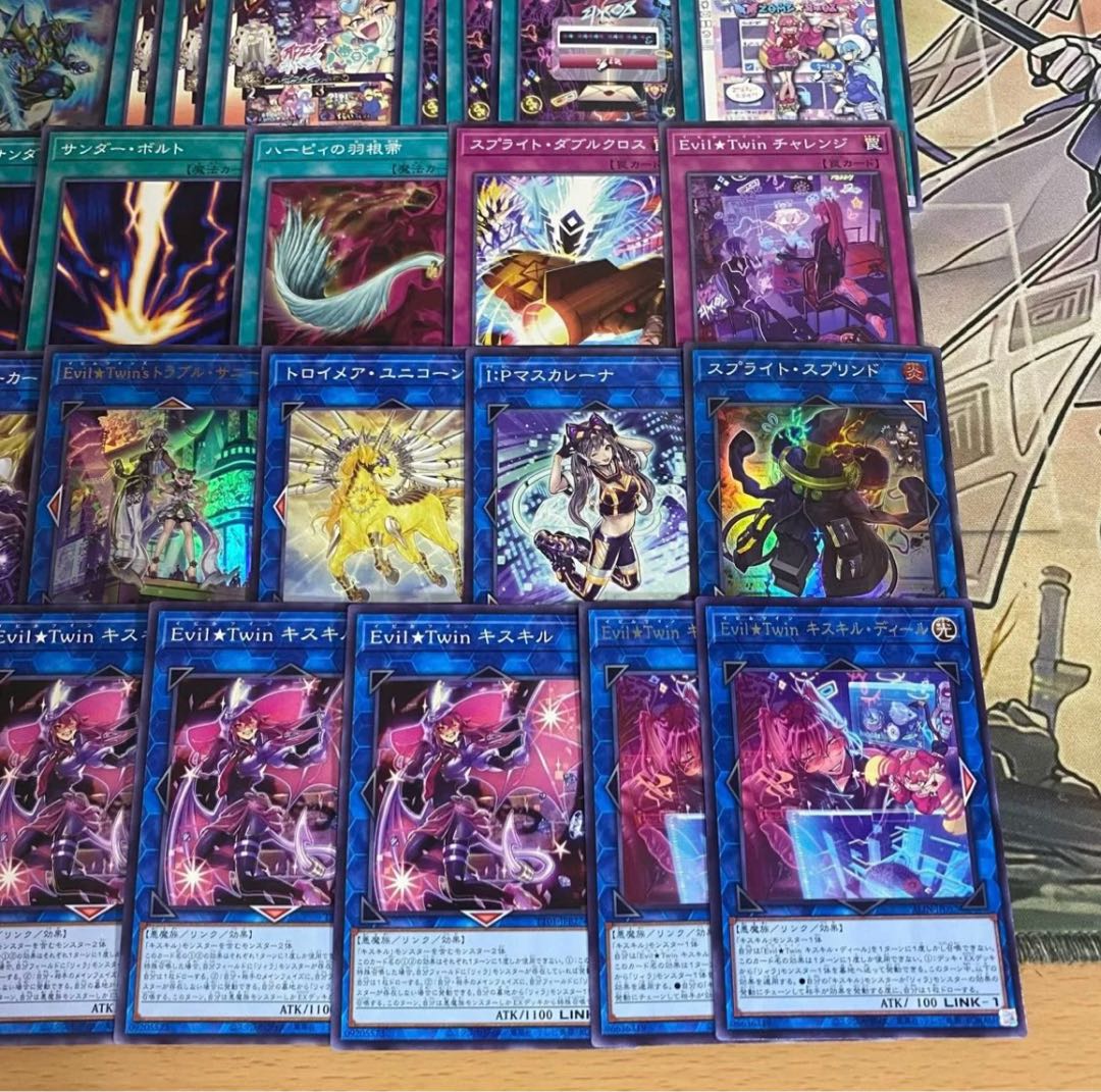Yu-Gi-Oh Evil★Twin Evil Twin Deck Full Scale Construction Live Twin 1枚