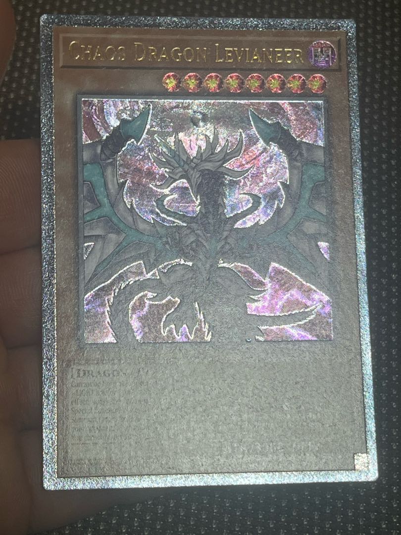 Yu-Gi-Oh Chaos Dragon Levianeer EU Version (English) Relief OTS 1枚