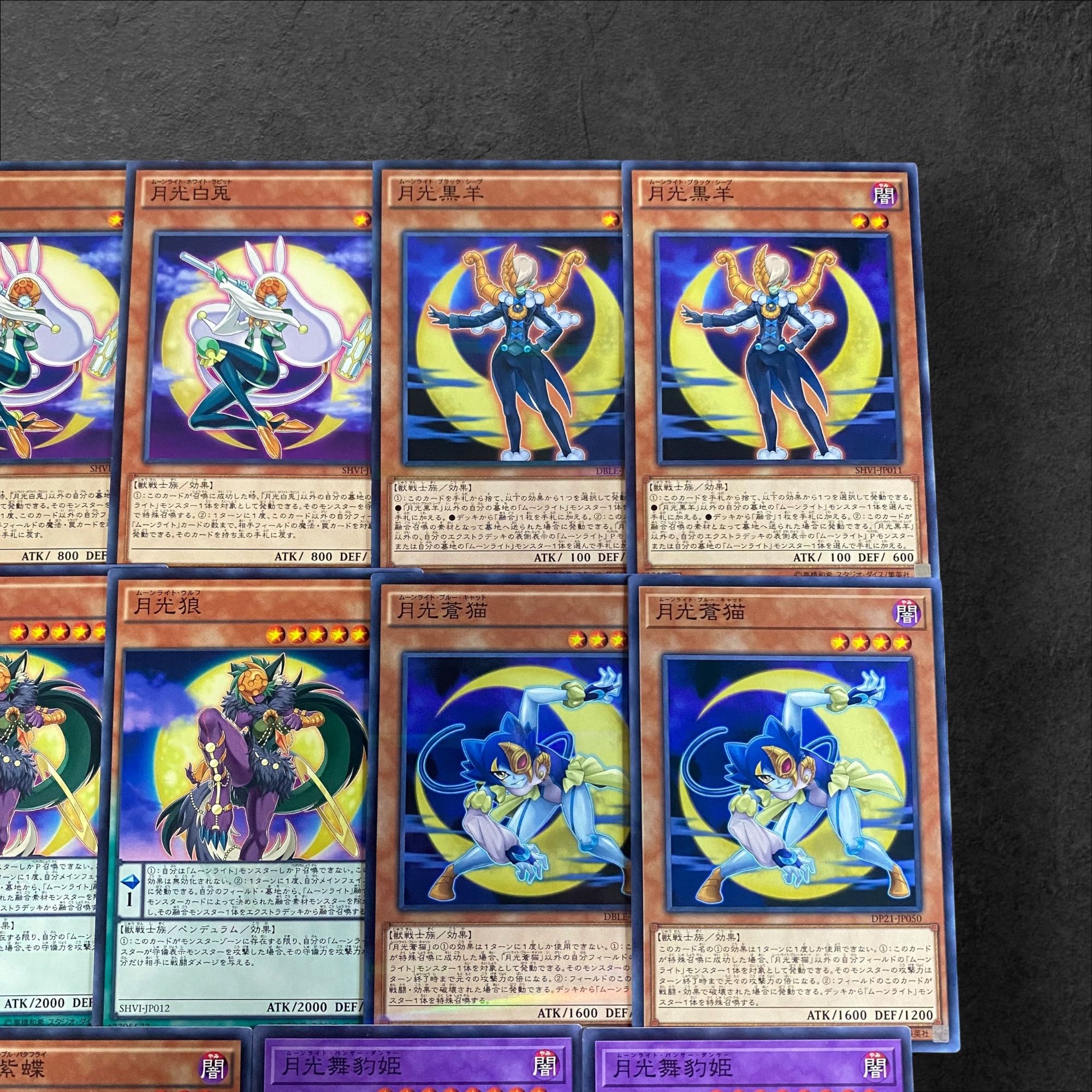 9289 [King of Games] Gekko [Deck Parts] 14-card set