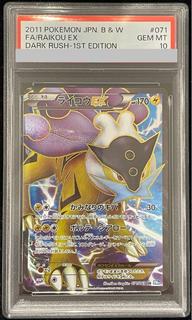 【PSA10】ライコウEX