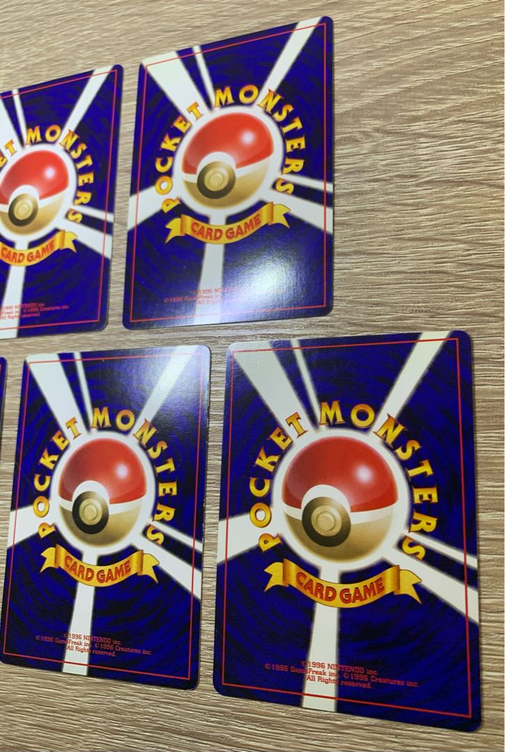 Erika's Series/Rare Card Sets Pokémon Cards Old Back