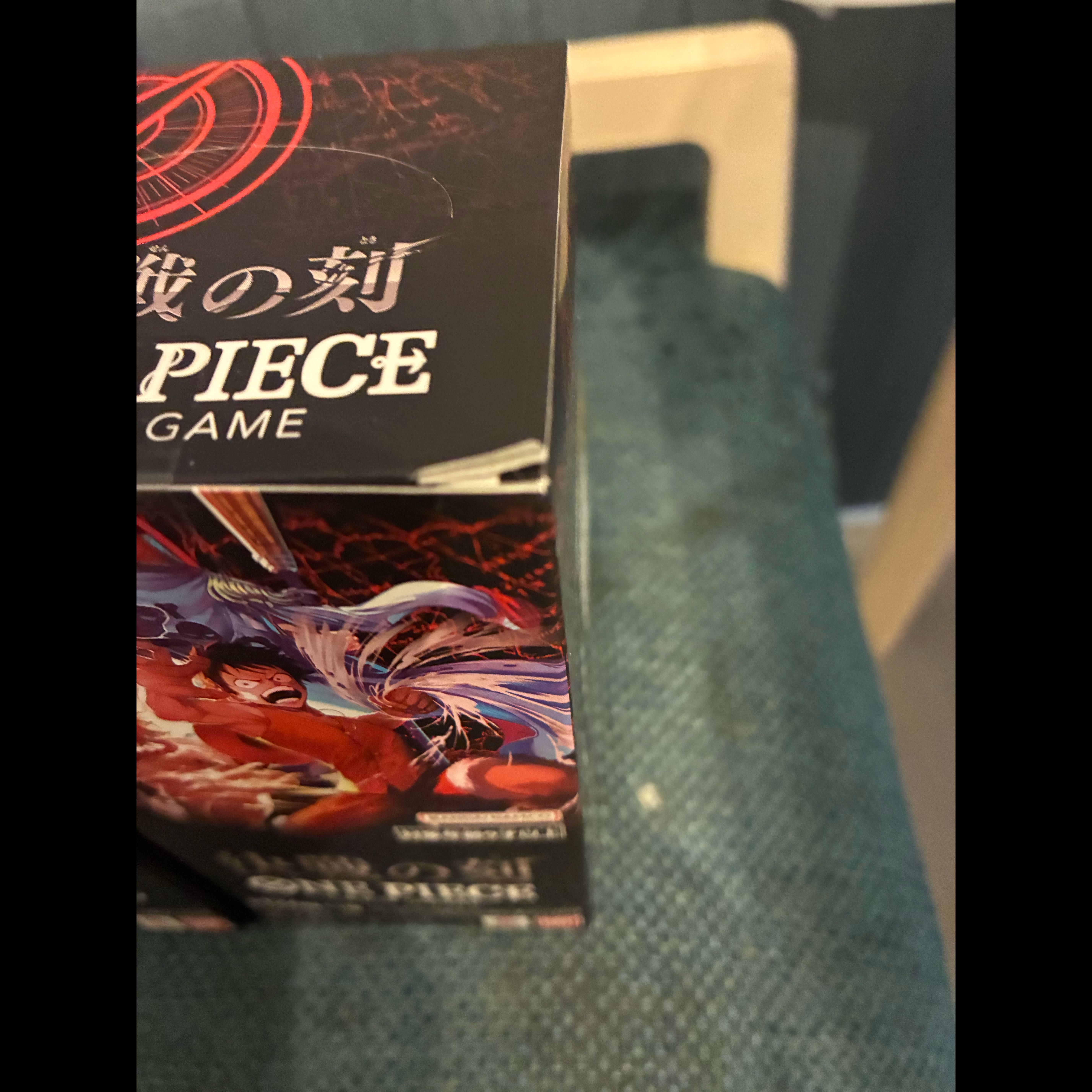 ワンピースカード　決戦の刻　3BOX 完全未開封　テープ付き若干箱傷み 3BOX