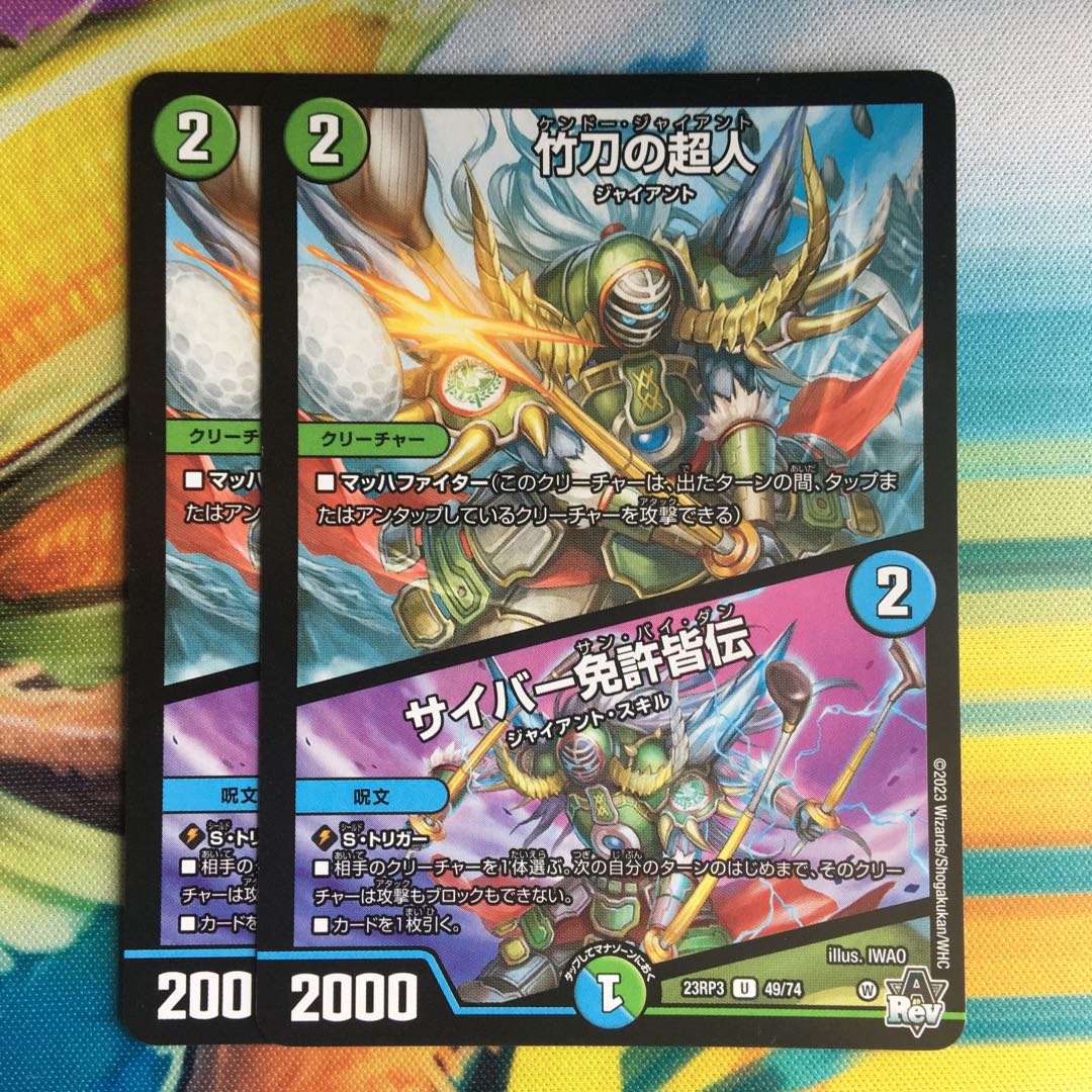 竹刀の超人｜サイバー免許皆伝 U 49/74 1枚