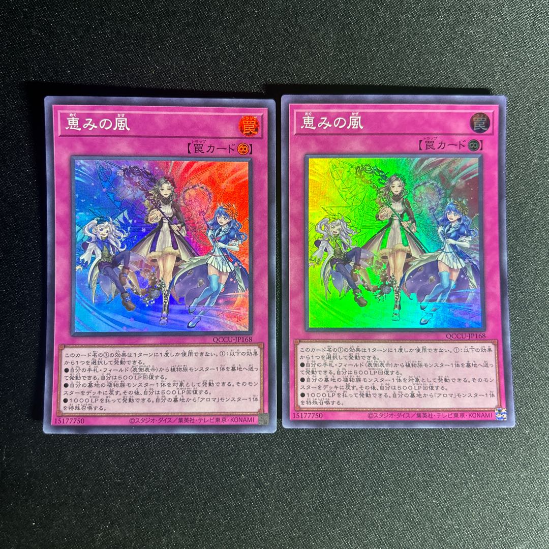 1478 Blessed Winds Super Rare QCCU-JP168 1枚