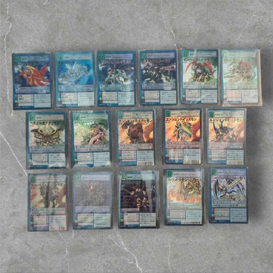 632 old Digimon cards