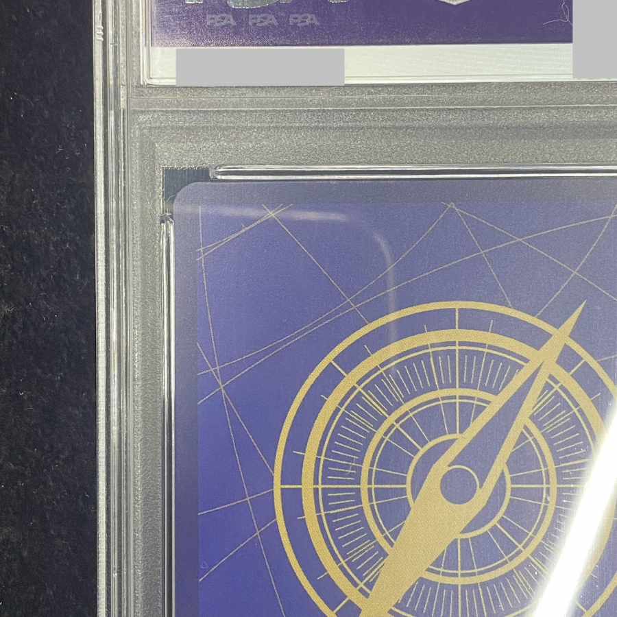 モンキー・D・ルフィ (コンパス背景) パラレル PSA10 PSA10】モンキー・D・ルフィ(パラレル)(金パラレル・金背景) P