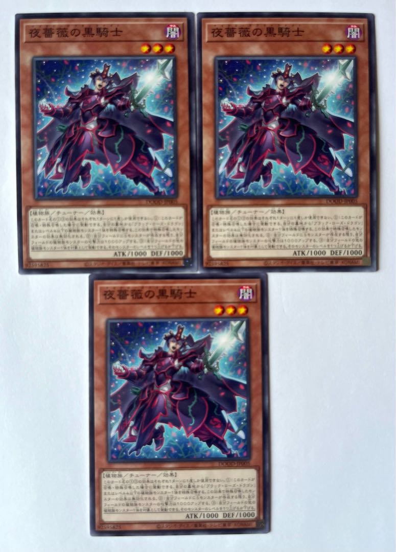 Black Knight of Night Rose [Normal] JP005