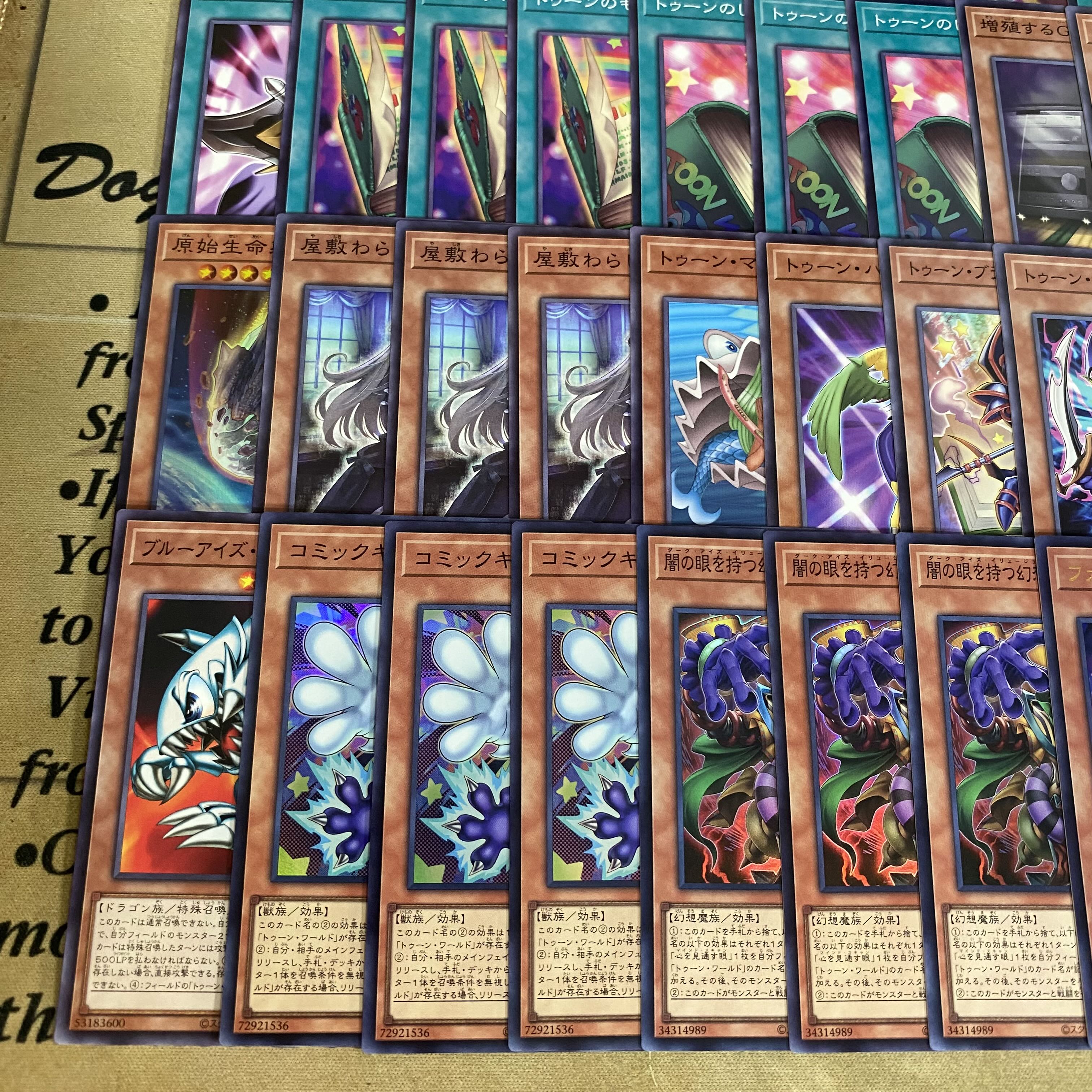 Toon Deck [Authentic Construction Funny Dark Rabbit Integrity Becoming World Toon World Snubbull Eyes Toon Ultimate Dragon]. 1枚
