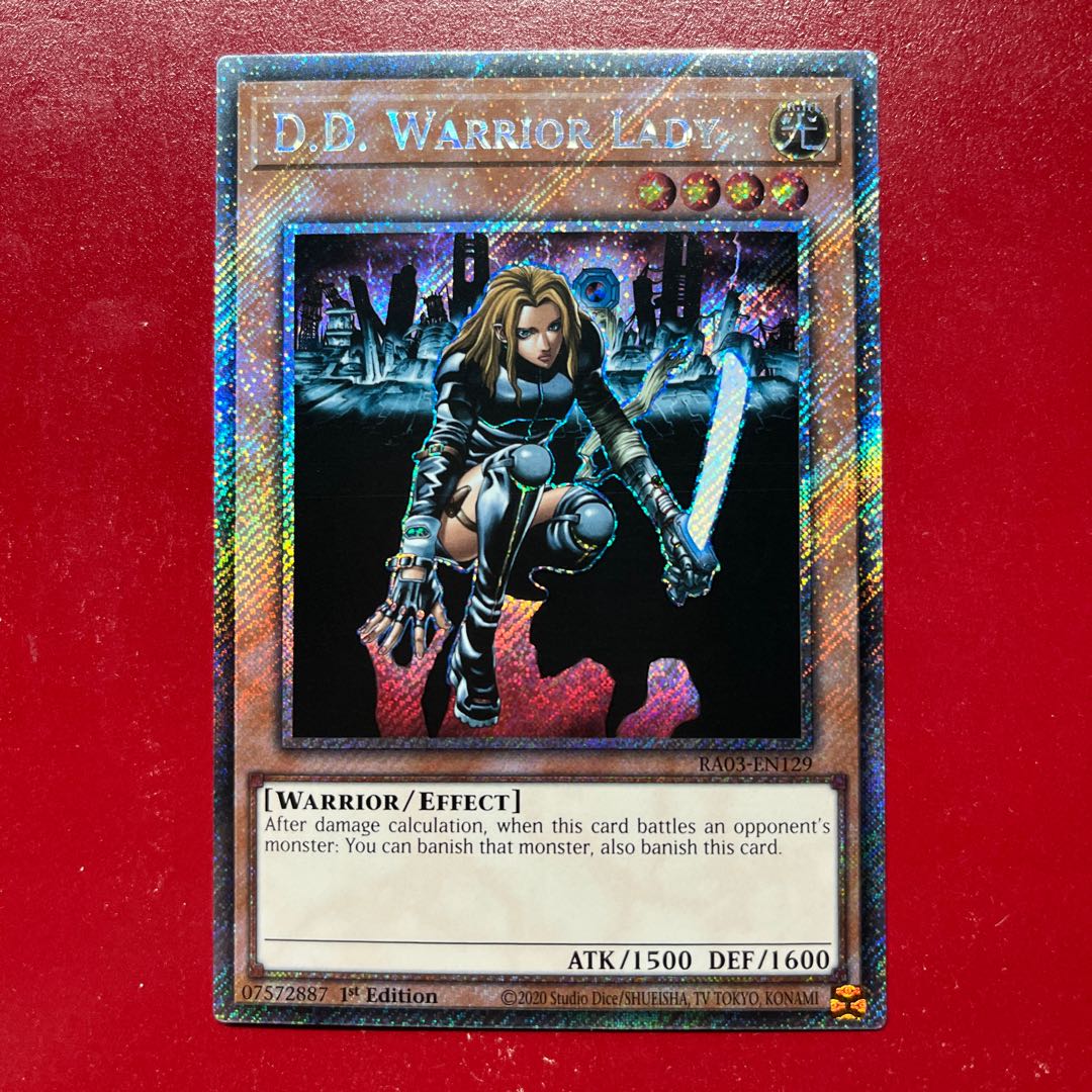 遊戯王 異次元の女戦士 【RA03】海外版 エクストラシークレット 1枚