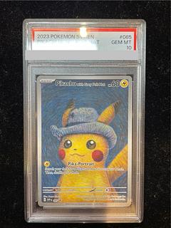 PSA10] Pikachu Van Gogh Promo, Opened PROMO 085/SVP 1枚