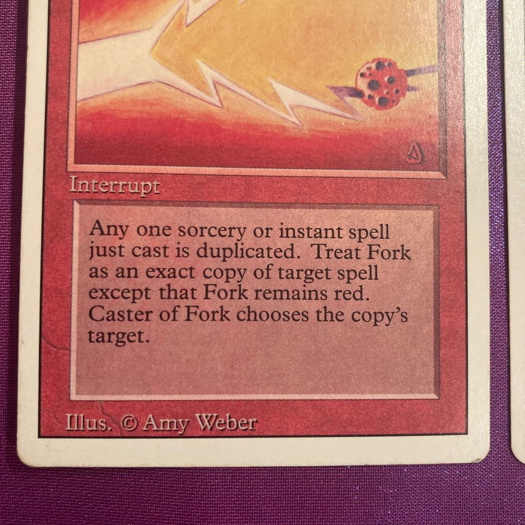 MTG Fork 3ED R English 2-card set