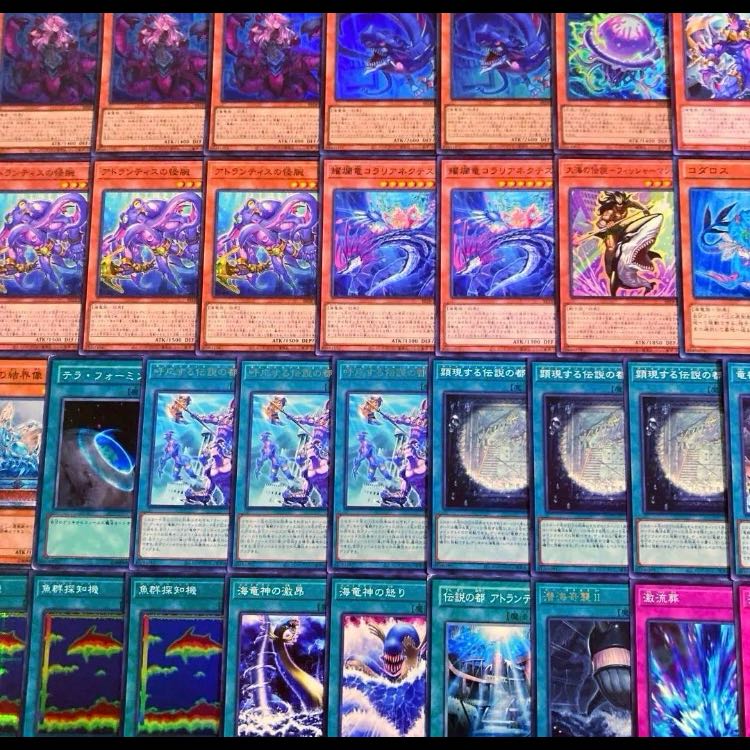 Yu-Gi-Oh! [Authentic Psychic Deck Build!!] 40-Card Dragon City Atlantis Deck 1枚