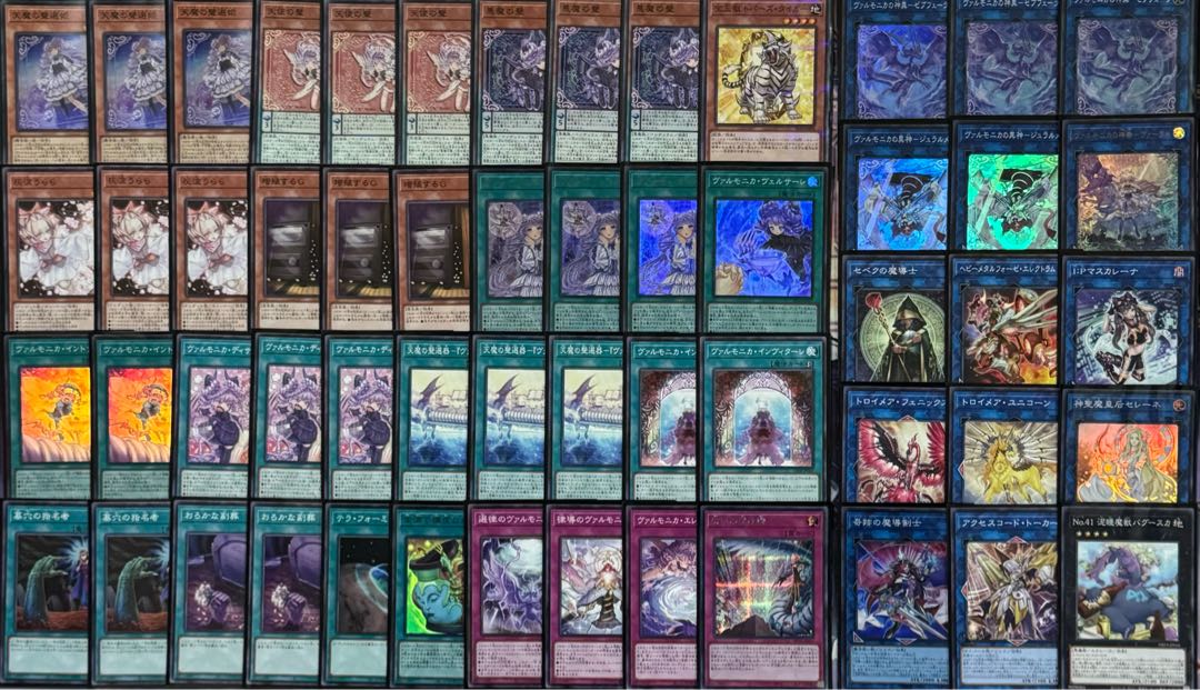 【本格構築】　遊戯王　ヴァルモニカ　デッキ　メイン40枚＋EX15枚