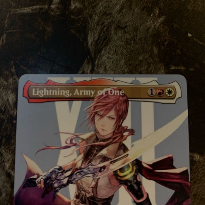 Mtg ボーダーレス　シーンドライブ、ライトニング 英語版 1枚