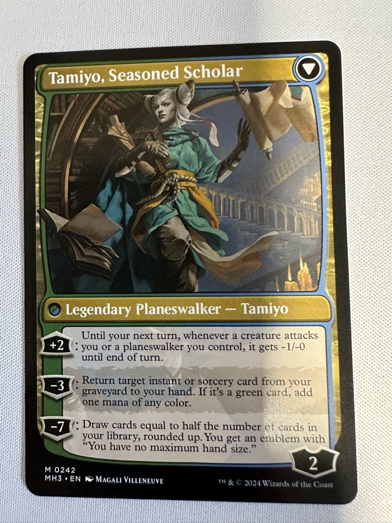 【MTG】知りたがりの学徒、タミヨウ/Tamiyo, Inquisitive Student MR 242【MH3】