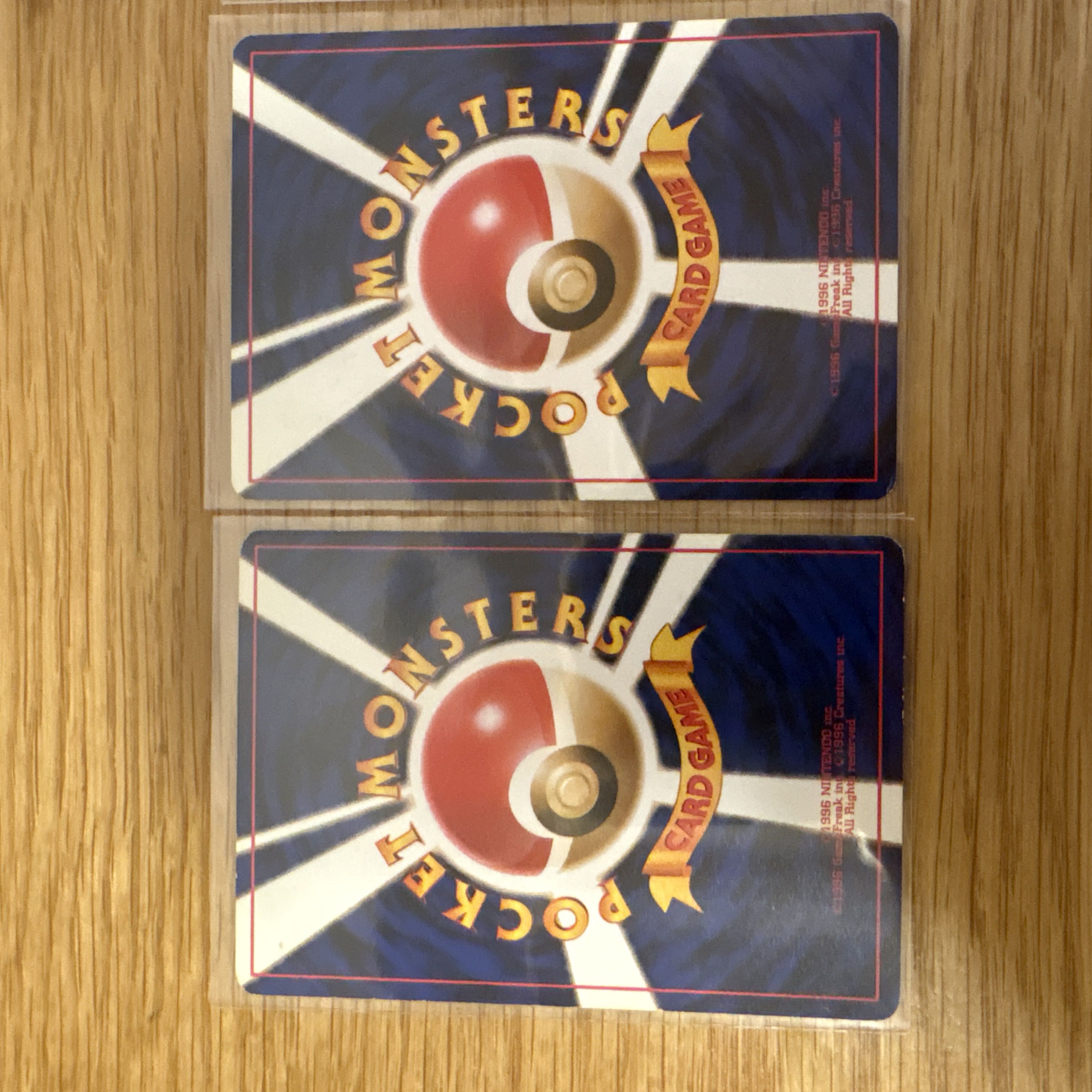 【旧裏まとめ売り】闘ポケモン進化ラインセット｜当時物　オコリザル　マンキー 3枚