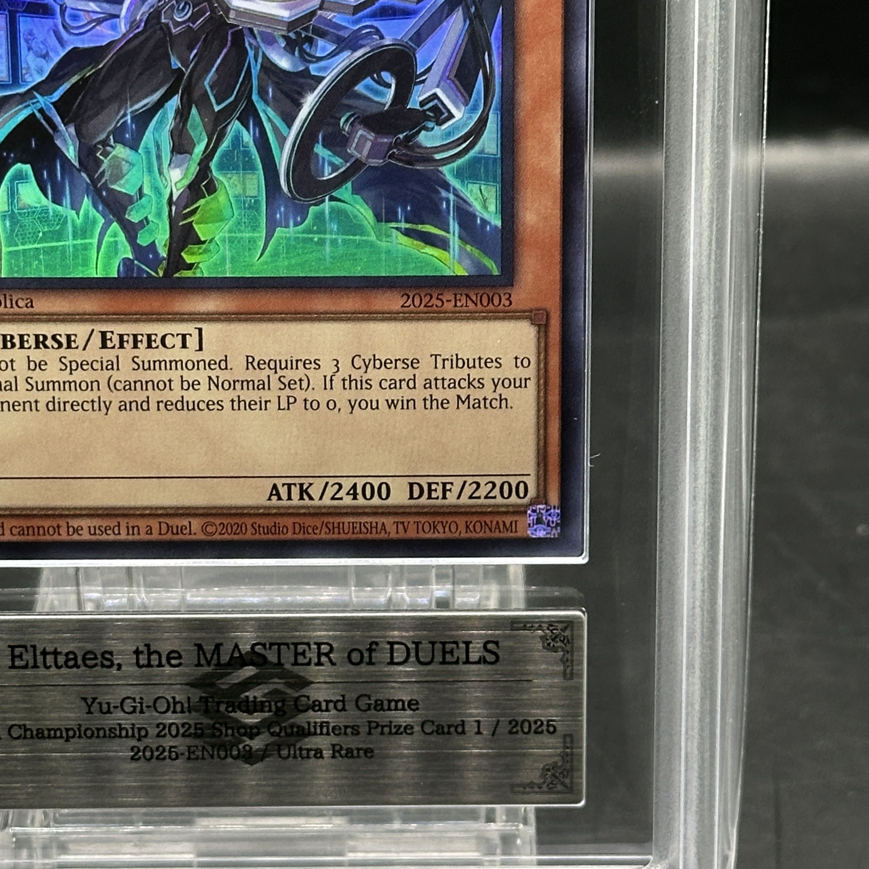 [ARS10] Eltaes, the MASTER of DUELS [Ultra] {2025-EN003} 1枚