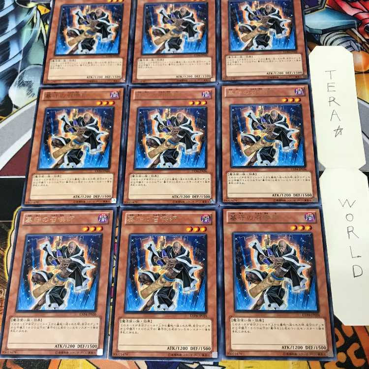 Gravekeeper's Recruiter 1 rare, set of 9 Tera.