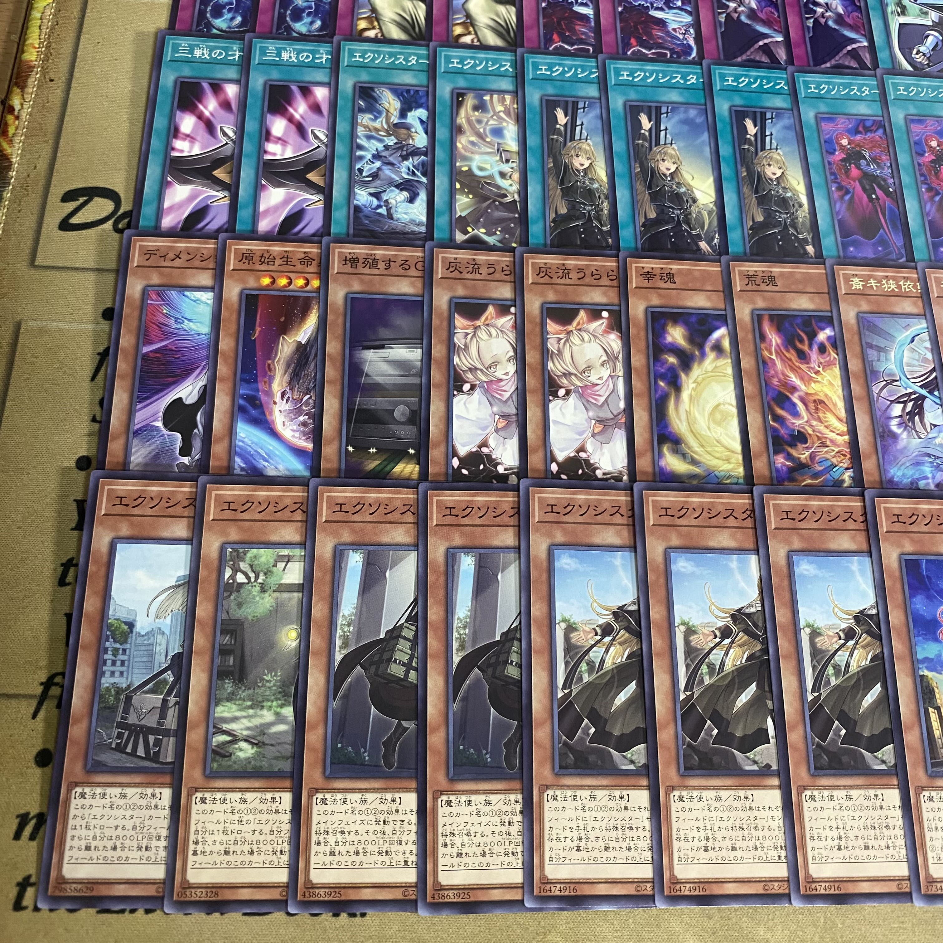 Exo Sister Deck [Yu-Gi-Oh Full Scale Construction Exo Sister Karmael Exo Sister Mikae Squirrel SP Little Knight SP Little Knight, Tiffon the Star of Disaster]. 1枚