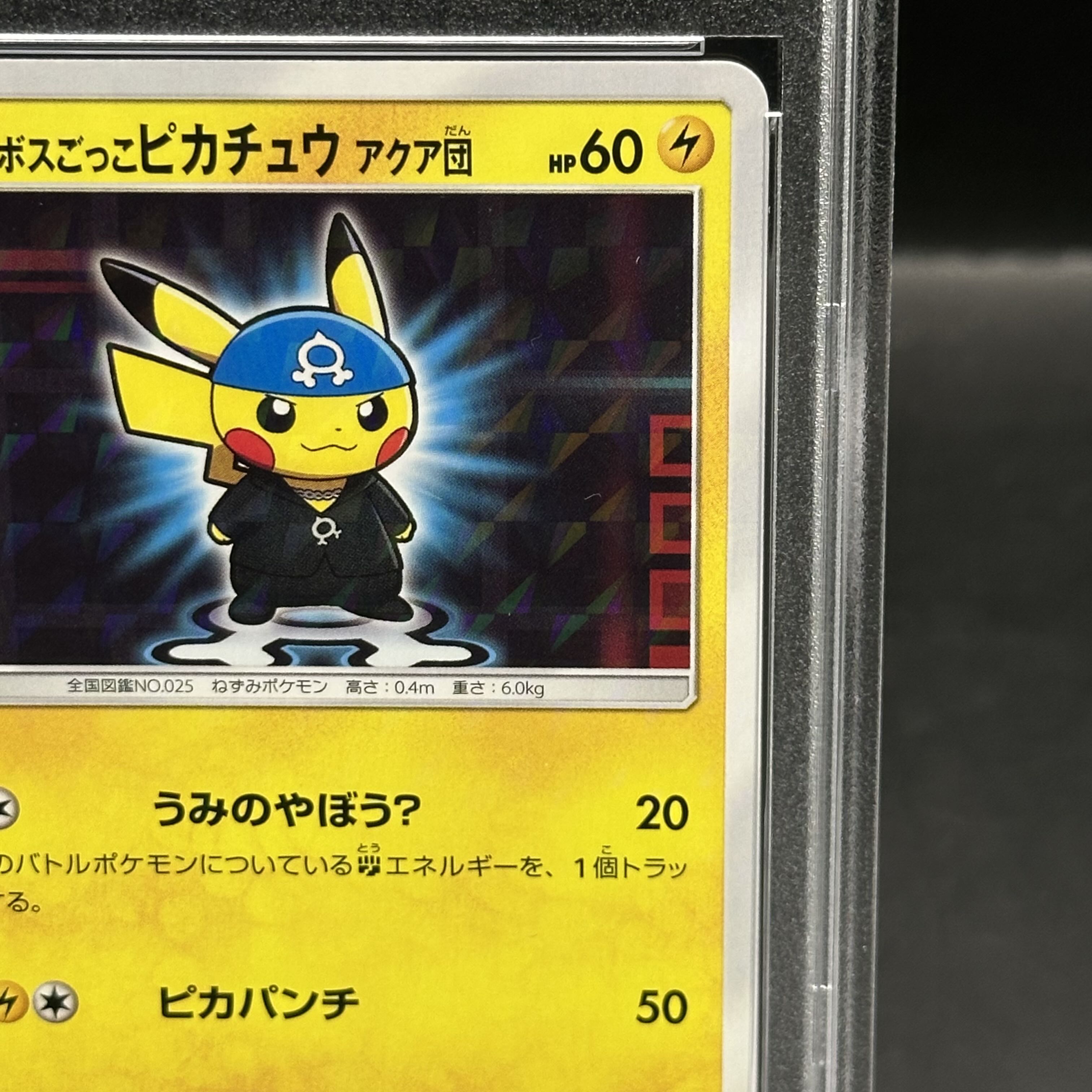 黎*協様 ボスごっこピカチュウ マグマ団 SM PROMO PSA10 PSA10】ボスごっこピカチュウ アクア団 PROMO 192/SM-Pの通販
