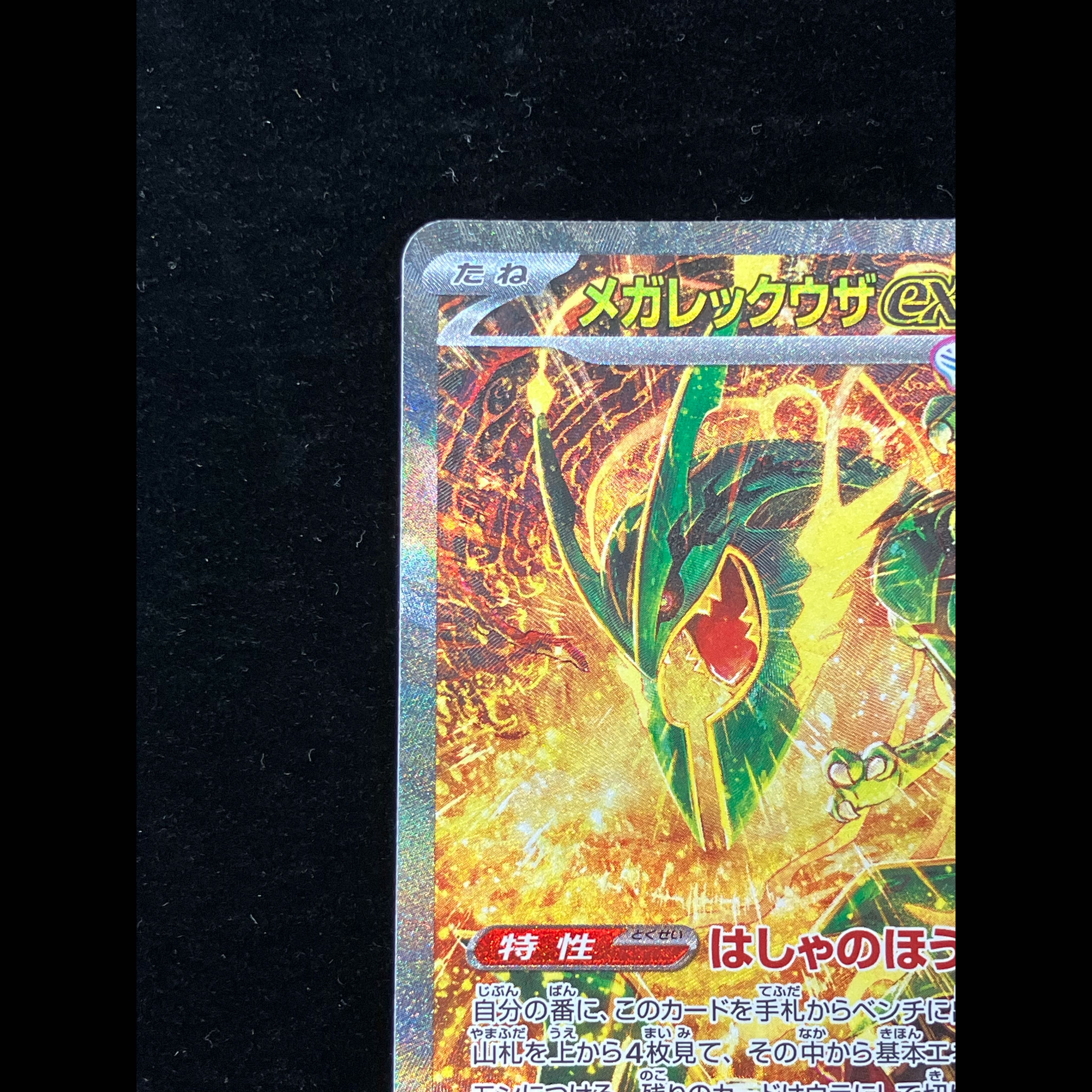 Mega Rayquazaex SAR 110/076 1枚